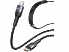 Usams Kabel SJ759 U89 100W pro rychlé nabíjení s masážním nástavcem, černý