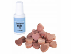 Maximex Dřevěná srdíčka pro vonné oleje