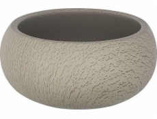 Wenko Úložný koš Joy 6,5 x 14 cm betonově šedohnědý