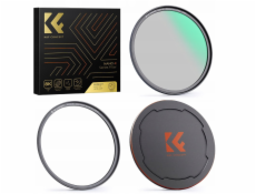 K&F Sada 3 polarizačních filtrů v jednom, magnetický kroužek, krytka, 52 mm / Sku.1701