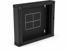 Alantec Zadní díl skříně 100 mm (výklopný/sklopný) pro dvoudílné skříně SW-9U-600-450-01-C, černý (SA-SSW-9U-01-C)