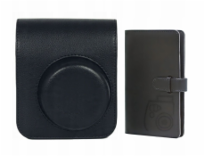 LoveInstant Pouzdro pro Fuji Fujifilm Instax Mini 41 + album na 96 fotografií / Černé