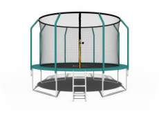 Funfit Zahradní trampolína 4467 s vnitřní sítí 3,6 m, 374 cm