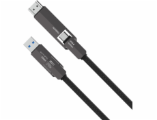 4smarts ComboCord USB4 HDMI 240W 1,5m černý kabel