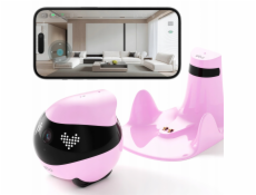 Enabot - EBO AIR 2 - domácí, mobilní monitorovací robot (růžový)