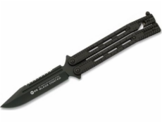 K25 Motýlí nůž K25 36214 Balisong černý univerzální
