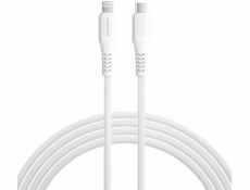 4smarts USB-C - Lightning kabel 1,5 m bílý (465592)
