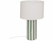 Atmosphera Stolní lampa FRIDA s pruhovanou podstavou, O 28 x 47 cm