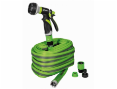 Ribimex 8-režimová roztažitelná zahradní hadice s pistolí