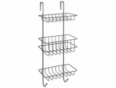 Wenko Koupelnová police pro zavěšení sprchového koutu REVIGIO, 3 úrovně, WENKO