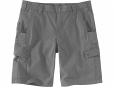 Carhartt Kraťasy Rugged Flex RipStop Cargo Steel