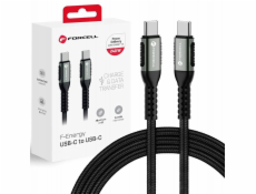 ForCell Kabel USB-C - USB-C 0,5 m černý