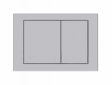 KKPOL KK-POL splachovací tlačítko M05, saténově matné 350/PPS/058-00-00