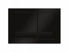 KKPOL KK-POL splachovací tlačítko M06, matná černá 350/PPC/049-00-00