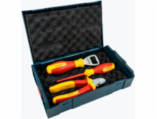 Bosch Powertools Sada ručního nářadí PRO v L-BOXX Mini, 3dílná (modrá)