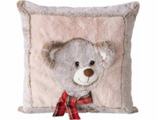Boltze Home Plyšový polštář LEON, 35 x 35 cm