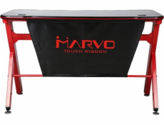 Marvo DE-03 Stůl červený 120 cm x 61 cm