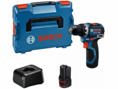 Bosch Powertools Akumulátorová vrtačka/šroubovák GSR 12V-32 Professional, 12 V (modrá/černá, 2x Li-ion baterie 2,0 Ah, L-BOXX)