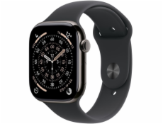 Apple Watch Series 11 (černé (lesklé), hliníkové, 42 mm, černý sportovní řemínek M/L)