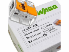 NoName Rychlospojka WAGO COMPACT 2x4mm2 100 ks (221-412)