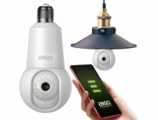 Eurolook ECAM-E27 - Chytrá vnitřní kamera, Wi-Fi, otočná, závit E27, 4Mpx, obousměrné audio (mikrofon a reproduktor), sledování pohybu, micro SD