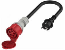 Konner & Sohnen PLATINET EV ADAPTÉR 11KW CEE samice na 3,5KW Schuko zástrčku, jednofázová, max. 3,68KW @ 16A, 0,2M