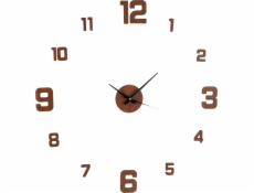 Home Styling Collection 3D nástěnné hodiny TETI k nalepení