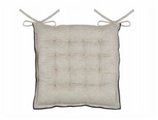 NoName Prošívaný polštář na židli, lemování, ALINE, 38 x 38 cm