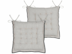 NoName Polštář na židli, s úvazy, HELIOS, 38 x 38 cm