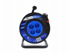 Geko Elektrický prodlužovací kabel na bubnu 3x1,0 mm2 25 m (1)