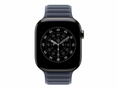 Apple Tmavě modrý magnetický řemínek pro pouzdro o průměru 46 mm - velikost S/M