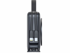 Mobile Origin Powerbanka a cestovní nabíječka kabel Lightning/USB-C, kompatibilní s MagSafe AW/iPhone, černá