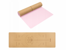 Spokey Korková podložka SAVASANA na cvičení a jógu