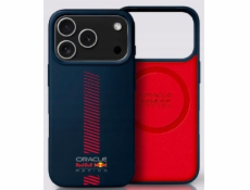 Red Bull Silikonový kryt Powerbar MagSafe pro iPhone 17 Pro, tmavě modrý