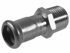 KAN-therm Lisovaný konektor 54x2 vnější závit nerezová ocel - 6190745