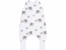 PULP BAMBOO Spací pytel s nohami 2 TOG - Big Elephants - od 2l do 4l