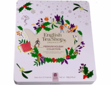 English Tea Shop Čajová sada Premium Holiday Collection v bílé plechovce, 72 čajových sáčků