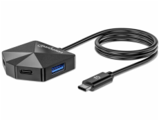 Manhattan 181150 Kabelová dokovací stanice USB 3.2 Gen 2 (3.1 Gen 2) Type-C Černá