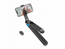 Hoco Selfie tyč stativ s bezdrátovým ovladačem K22 černá