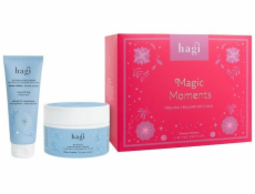 Hagi Magic Moments sada tělový peeling 200ml + tělové mléko 75ml