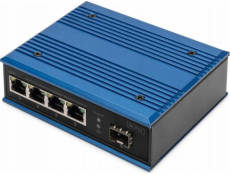 Digitus 4P Gigabit PoE Switch Industry Unmanaged 1xSFP