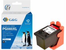 G&G Kompatibilní inkoustová kazeta s PG-560XL, NC-RPG560XLBK, černá, 400 s