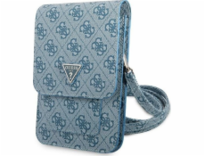 Guess Kabelka GUWBP4TMBL modrá/modrá 4G trojúhelník
