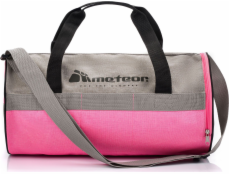 Meteor Fitness taška Siggy 25L šedá/růžová