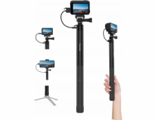 Telesin Selfie tyč Powerbanka 5000mah USB-C Monopod 1/4 GoPro pro kameru / S1-css-05