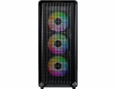 Montech X5 (černá, tvrzené sklo)