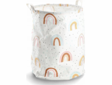 Zeller Koš na prádlo Rainbow, plátěný, 38x48 cm