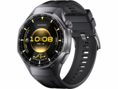 Huawei Watch GT6 Pro (Atum-B29F) (černé, titanové pouzdro, černý fluoroelastomerový řemínek)