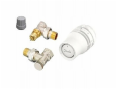 Danfoss Sada 3 kusů 1/2 úhlové RA-FN 15 A + RLV-S + REDIA click (S)