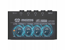 Mozos HA400 4-KANÁLOVÝ STEREO SLUCHÁTKOVÝ ZESILOVAČ